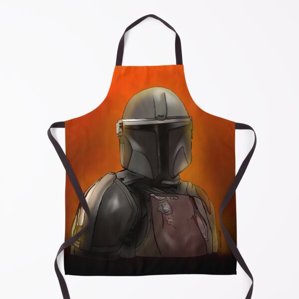 Item preview, The Mandalorian Fan Art – This Is The Way – Bounty Hunter Armor Illustration designed and sold by WaveAcuarela.