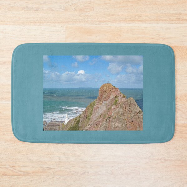 Item preview, Lone Figure Hartland Point Lighthouse & Lundy Island Devon designed and sold by Richard Brookes Photography.