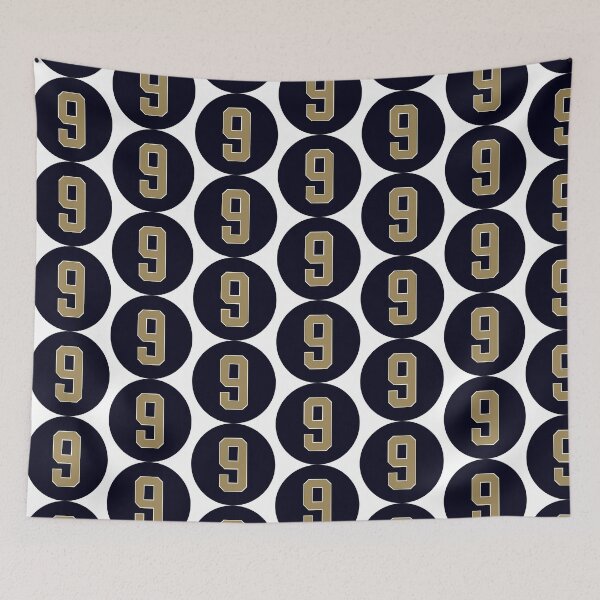 Item preview, Drew Brees New Orleans Football Black Gold with White Trim #9  designed and sold by Rolographics1.