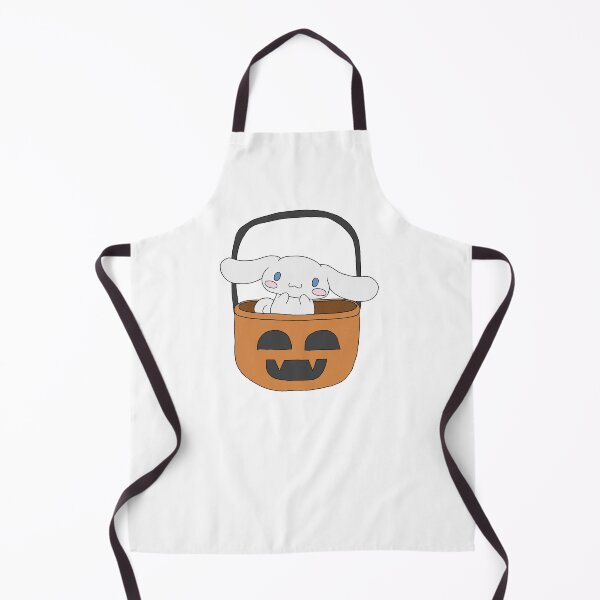 Item preview, Cute Sanrio Character Cinnamoroll in Pumpkin Basket Halloween Kawaii Fall Illustration designed and sold by Iska-Designs.