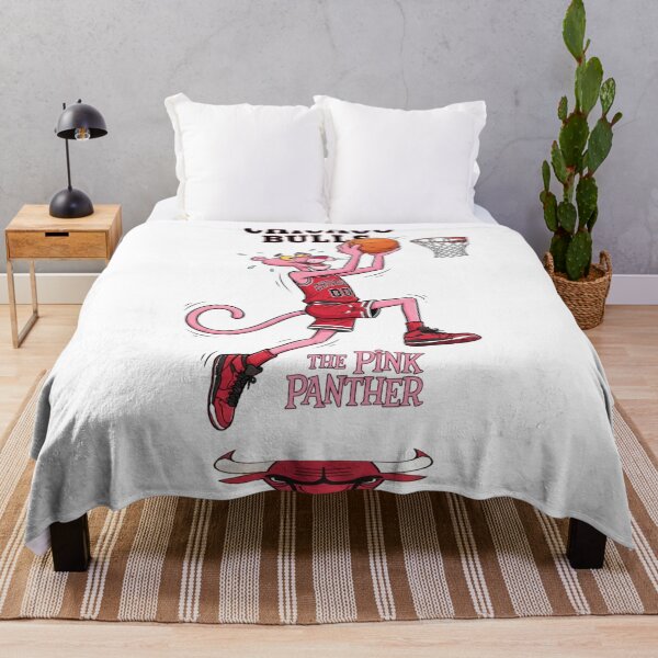 Item preview, Pink Panther Basketball Player Chicago Bulls Style designed and sold by BlasiseDS.