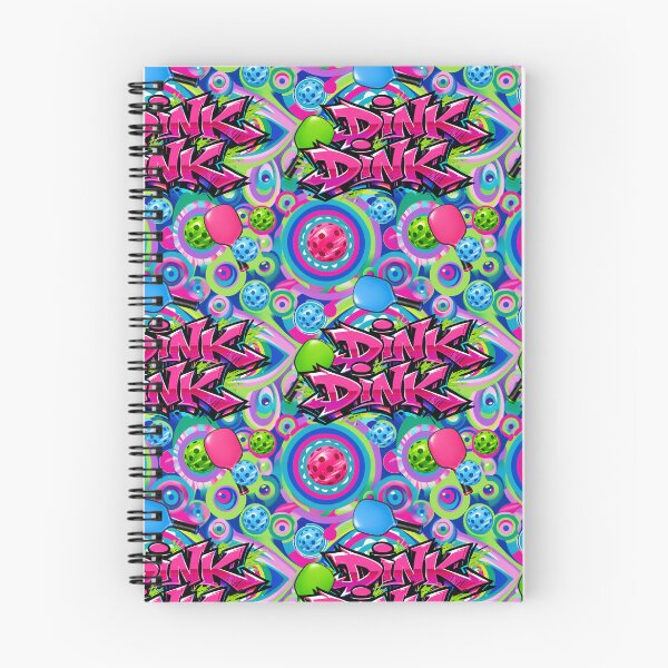 Aperçu de l'œuvre DINK DINK Graffiti Pickleball Splash créée et vendue par EvieWoj.