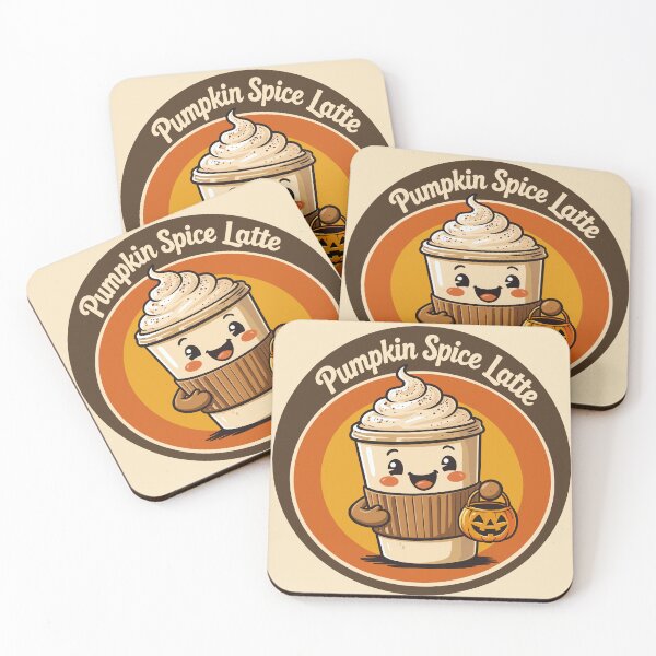Item preview, Cute Pumpkin Spice Latte designed and sold by Ghost on Toast.