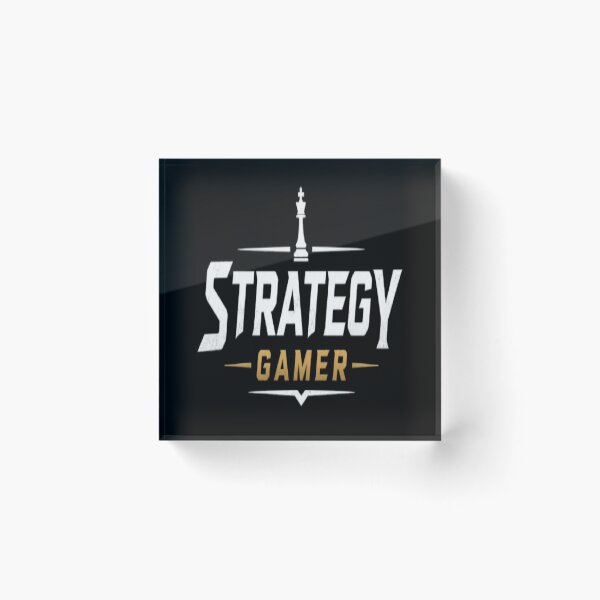Item preview, Strategy Gamer | Chess and Tactical Gaming Design designed and sold by v6ziix.