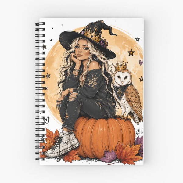 Item preview, Positivity Princess Spooky Fall Witch designed and sold by The Positivity Princess.
