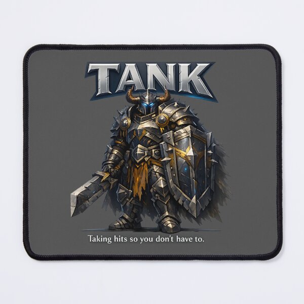 Item preview, TANK – Taking Hits So You Don’t Have To designed and sold by FilBlue.