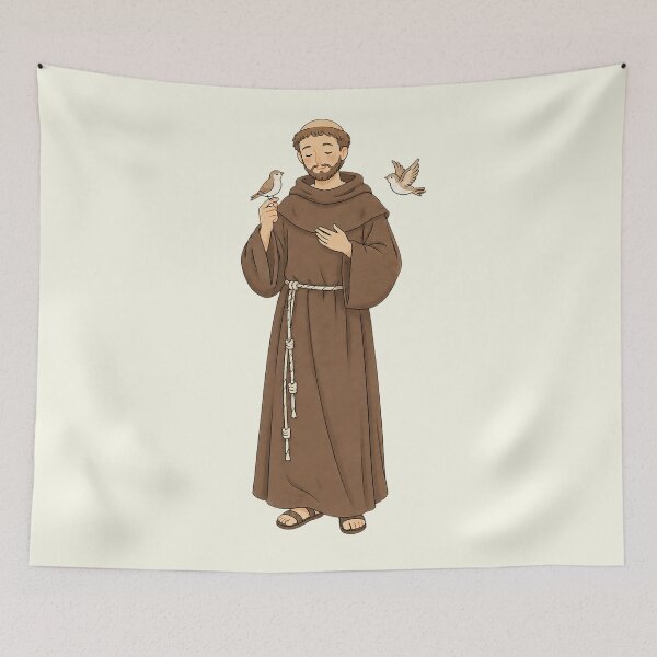 Item preview, St. Francis of Assisi – Peace, Simplicity and Love for Creation designed and sold by shopfindingbeni.