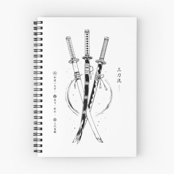 Item preview, Roronoa zoro 3 swords from one piece mugiwara straw hat pirates  designed and sold by Dlvznbm.