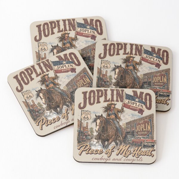 Item preview, Joplin Missouri Route 66 Cowgirl Western Design designed and sold by castillomiami.
