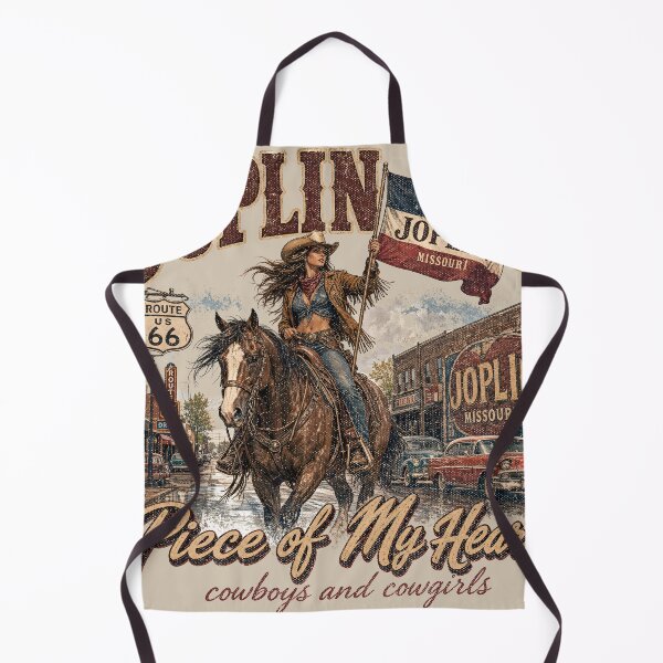 Item preview, Joplin Missouri Route 66 Cowgirl Western Design designed and sold by castillomiami.
