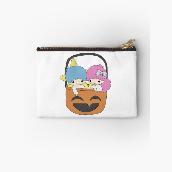 Item preview, Cute Sanrio Character Little Twin Stars in Pumpkin Basket Halloween Kawaii Fall Illustration designed and sold by Iska-Designs.