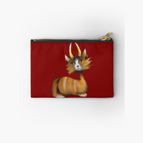 Item preview, Tan Demonic Ginger Cat designed and sold by DwellerArt.