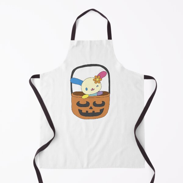 Item preview, Cute Sanrio Character Usahana in Pumpkin Basket Halloween Kawaii Fall Illustration designed and sold by Iska-Designs.