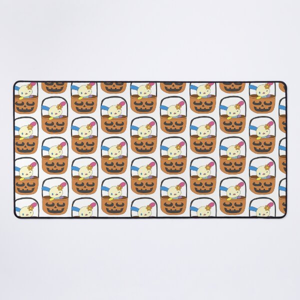Item preview, Cute Sanrio Character Usahana in Pumpkin Basket Halloween Kawaii Fall Illustration designed and sold by Iska-Designs.