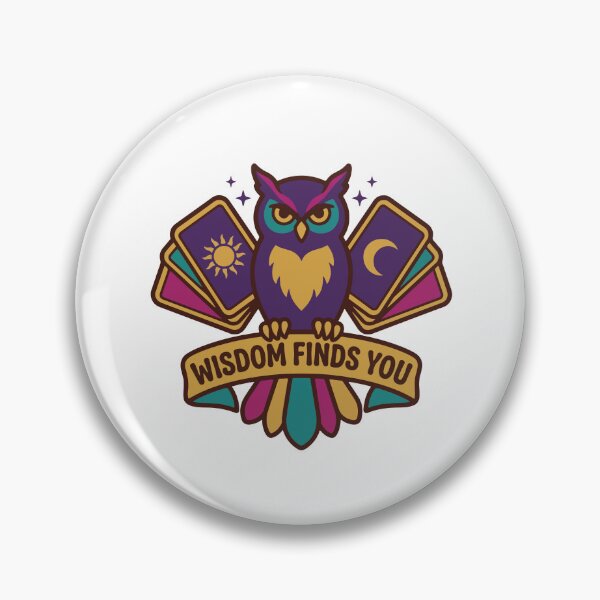 Item preview, Owl Tarot Wisdom designed and sold by AliveStyle.