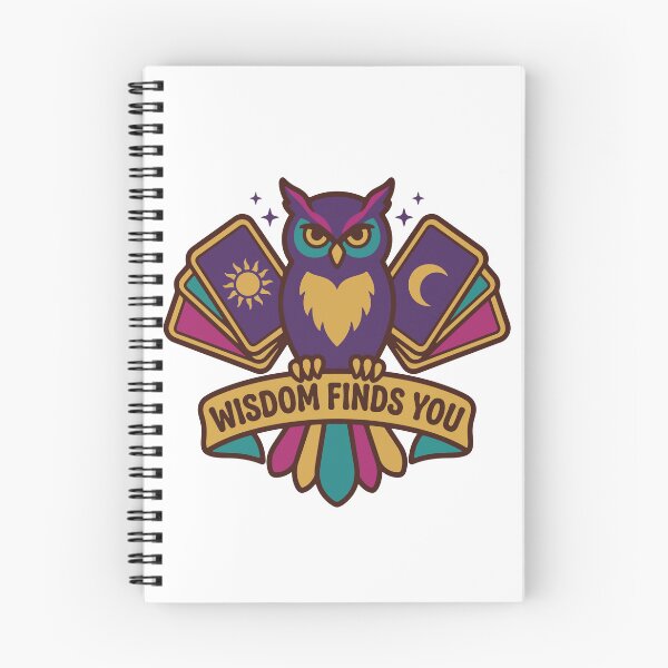 Item preview, Owl Tarot Wisdom designed and sold by AliveStyle.