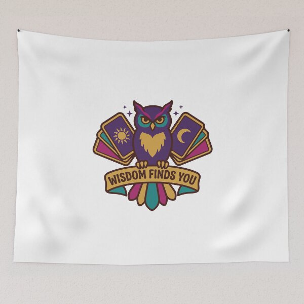 Item preview, Owl Tarot Wisdom designed and sold by AliveStyle.