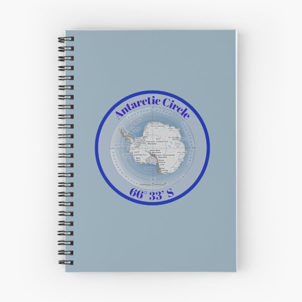 Item preview, Antarctic Circle Map designed and sold by Snarkers Promotions .