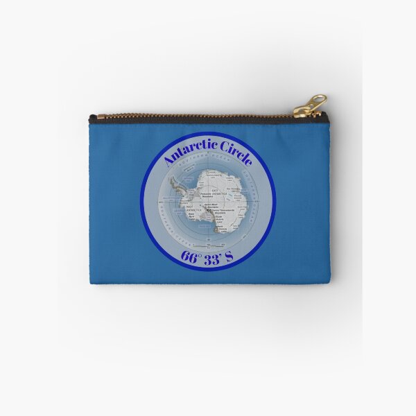 Item preview, Antarctic Circle Map designed and sold by Snarkers Promotions .