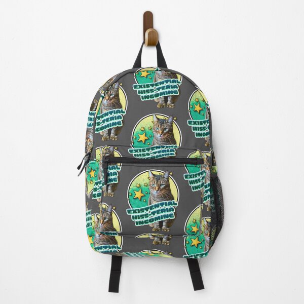 Item preview, Cat Existential Hiss-teria Incoming designed and sold by pulse_retail.