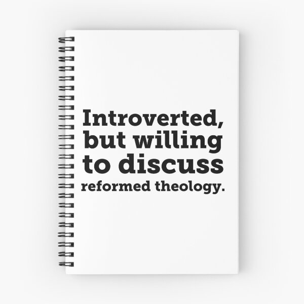 Item preview, Introverted...Let's Talk Reformed Theology designed and sold by Fifteenfps.