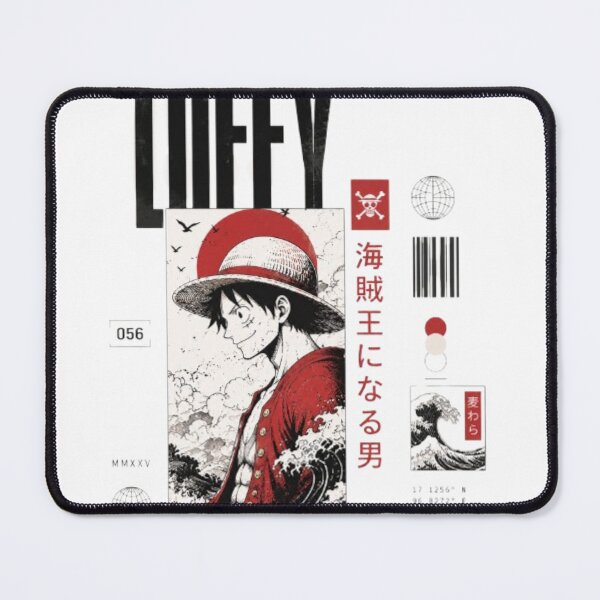 Item preview, One piece mugiwara no luffy straw hat pirates retro vintage japanese design designed and sold by Dlvznbm.