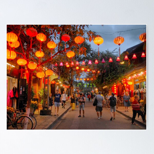Item preview, Hoi An Street Life ( 17 ) Street Life in Orange designed and sold by Larry Davis.