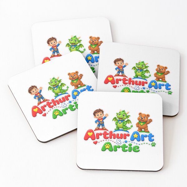 Item preview, Arthur, Art, and Artie brand with Characters designed and sold by TheFatherOfArt.
