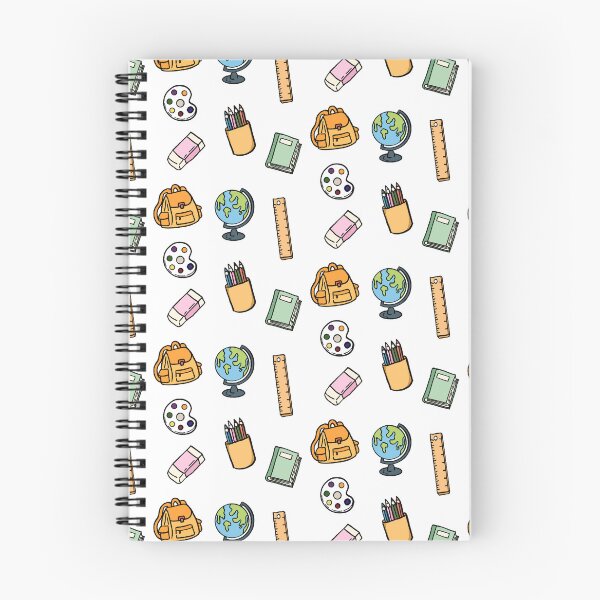 Item preview, Back to School Doodle Set, Hand Drawn Stationery Bundle, Pastel School Supplies designed and sold by Tanapan2529.