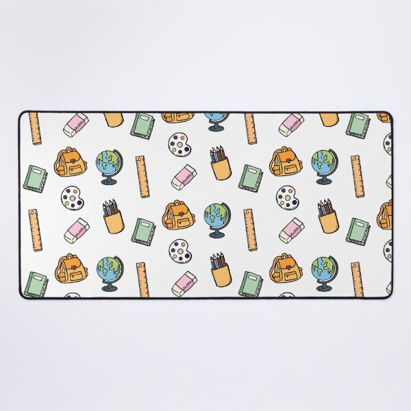 Item preview, Back to School Doodle Set, Hand Drawn Stationery Bundle, Pastel School Supplies designed and sold by Tanapan2529.