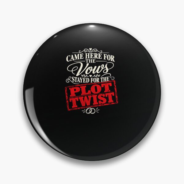 Item preview, Funny Came Here For The Vows Wedding Humor Art designed and sold by elderberry.