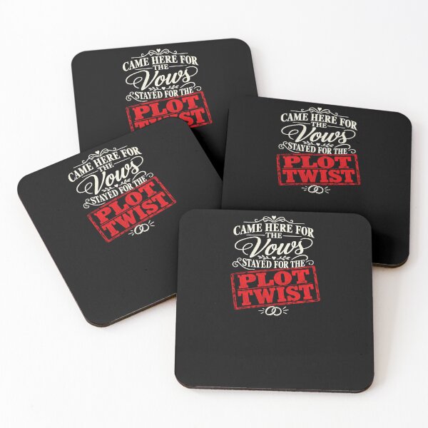 Item preview, Funny Came Here For The Vows Wedding Humor Art designed and sold by elderberry.