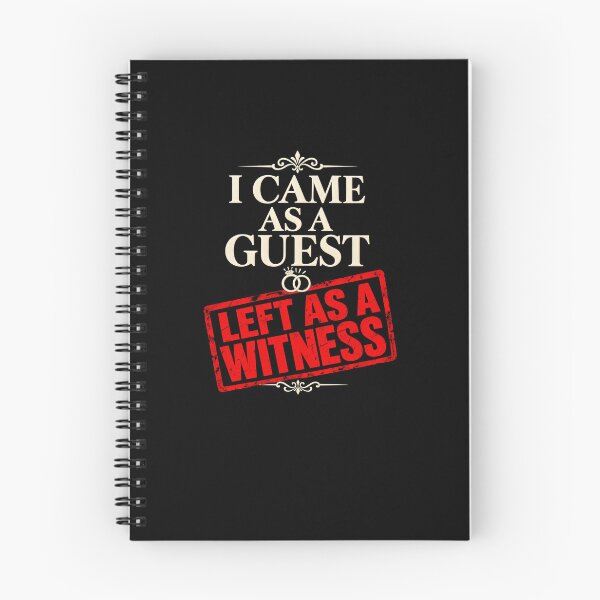 Item preview, Wedding Guest Turned Witness designed and sold by elderberry.