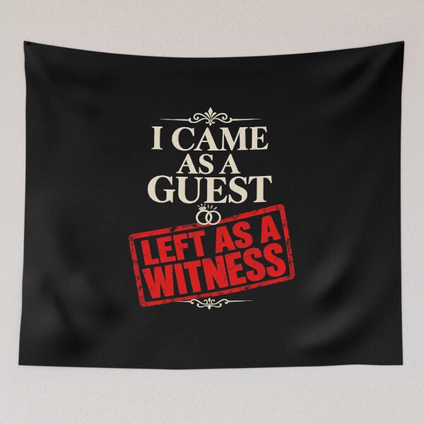 Item preview, Wedding Guest Turned Witness designed and sold by elderberry.