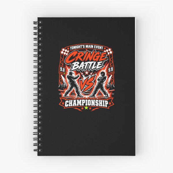 Item preview, Funny Tonight's Main Event Cringe Battle Championship Art designed and sold by elderberry.