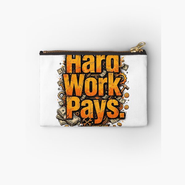 Item preview, Hard Work Pays  designed and sold by Geordesign.