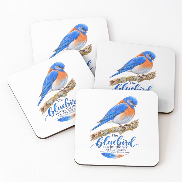 Item preview, The Bluebird carries the sky on his back-Henry David Thoreau designed and sold by Tara's Nature Shop.