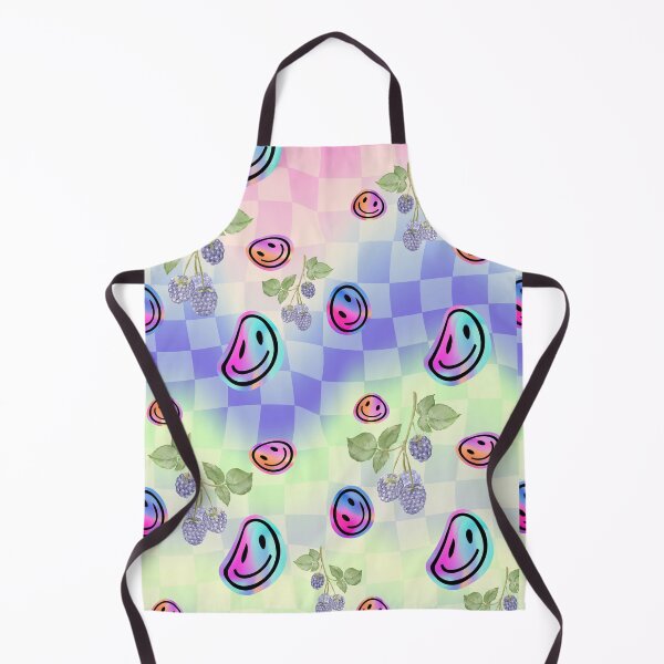 Item preview, Neon Smiley Face Pattern Happy Purple Blackberry Trippy Colors designed and sold by aliyeus.