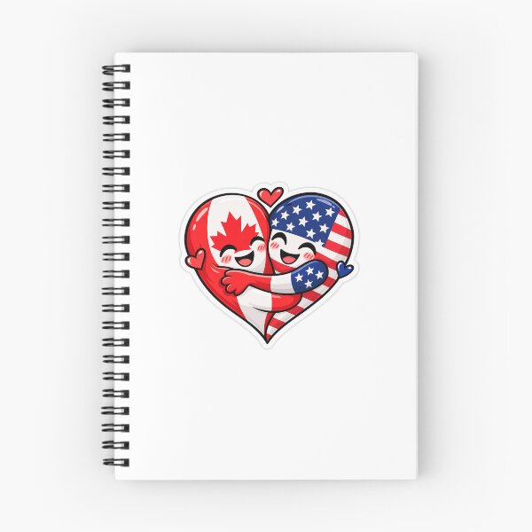 Item preview, Canada USA Friendship designed and sold by luchik-and-co.