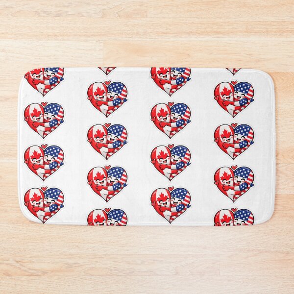Item preview, Canada USA Friendship designed and sold by luchik-and-co.