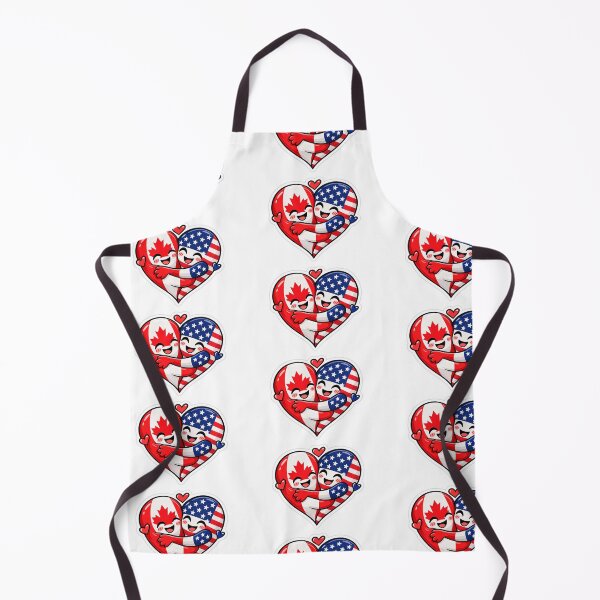Item preview, Canada USA Friendship designed and sold by luchik-and-co.