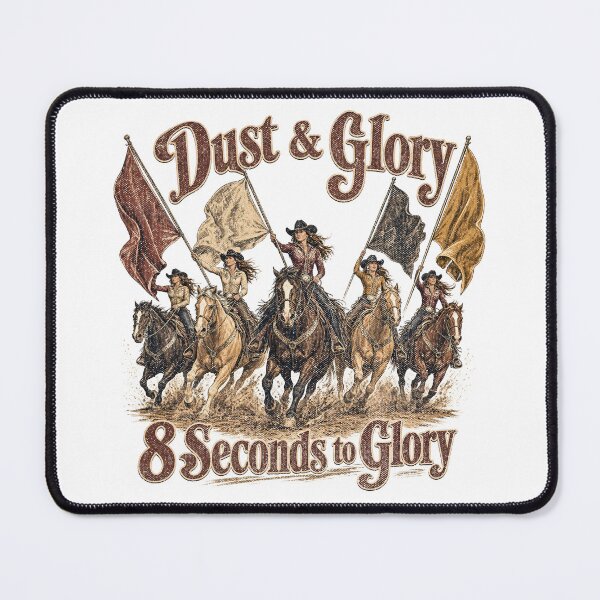 Item preview, Dust & Glory Cowgirls Western Horse Riding Design designed and sold by castillomiami.
