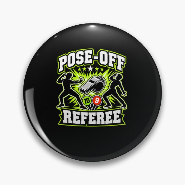 Item preview, Funny Pose-Off Referee Cringe Competition Scores Art designed and sold by elderberry.