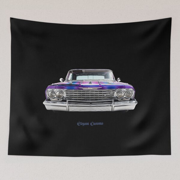 Item preview, 1962 Impala Lowrider no text Kustom, Hot Rod, Muscle Car designed and sold by Elegant Customs.