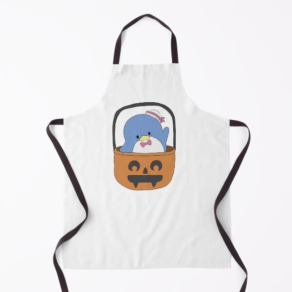 Item preview, Cute Sanrio Character Tuxedo Sam in Pumpkin Basket Halloween Kawaii Fall Illustration designed and sold by Iska-Designs.