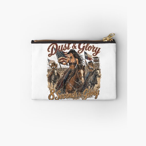 Item preview, Dust & Glory 8 Seconds to Glory Cowgirl Rodeo Design designed and sold by castillomiami.