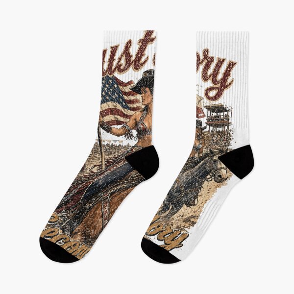 Item preview, Dust & Glory 8 Seconds to Glory Cowgirl Rodeo Design designed and sold by castillomiami.