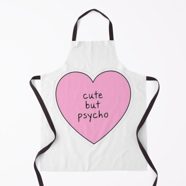Item preview, Cute But Psycho - Pink Heart Aesthetic designed and sold by conamor-bymel.
