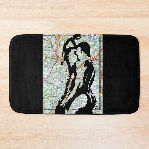 Item preview, Savoie Passion – Chambéry & Aix-les-Bains Dominant Gay Twinks Kissing Nude Map Art - NLMKArtStudio designed and sold by NLMKArtStudio.
