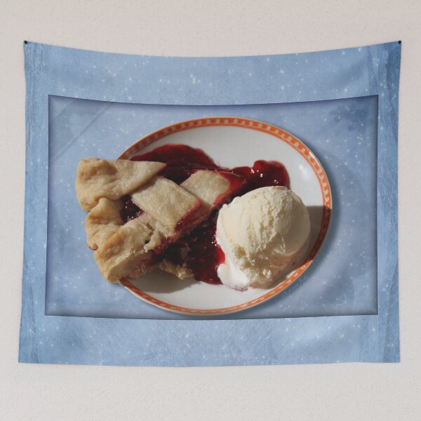 Item preview, Raspberry Pie and Vanilla Ice Cream  designed and sold by SummerJade.